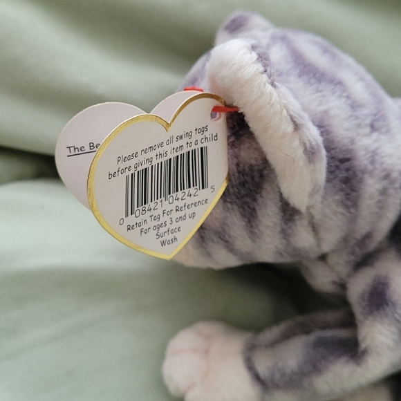 Ty beanie babies silver the cat - Picture 4 of 7